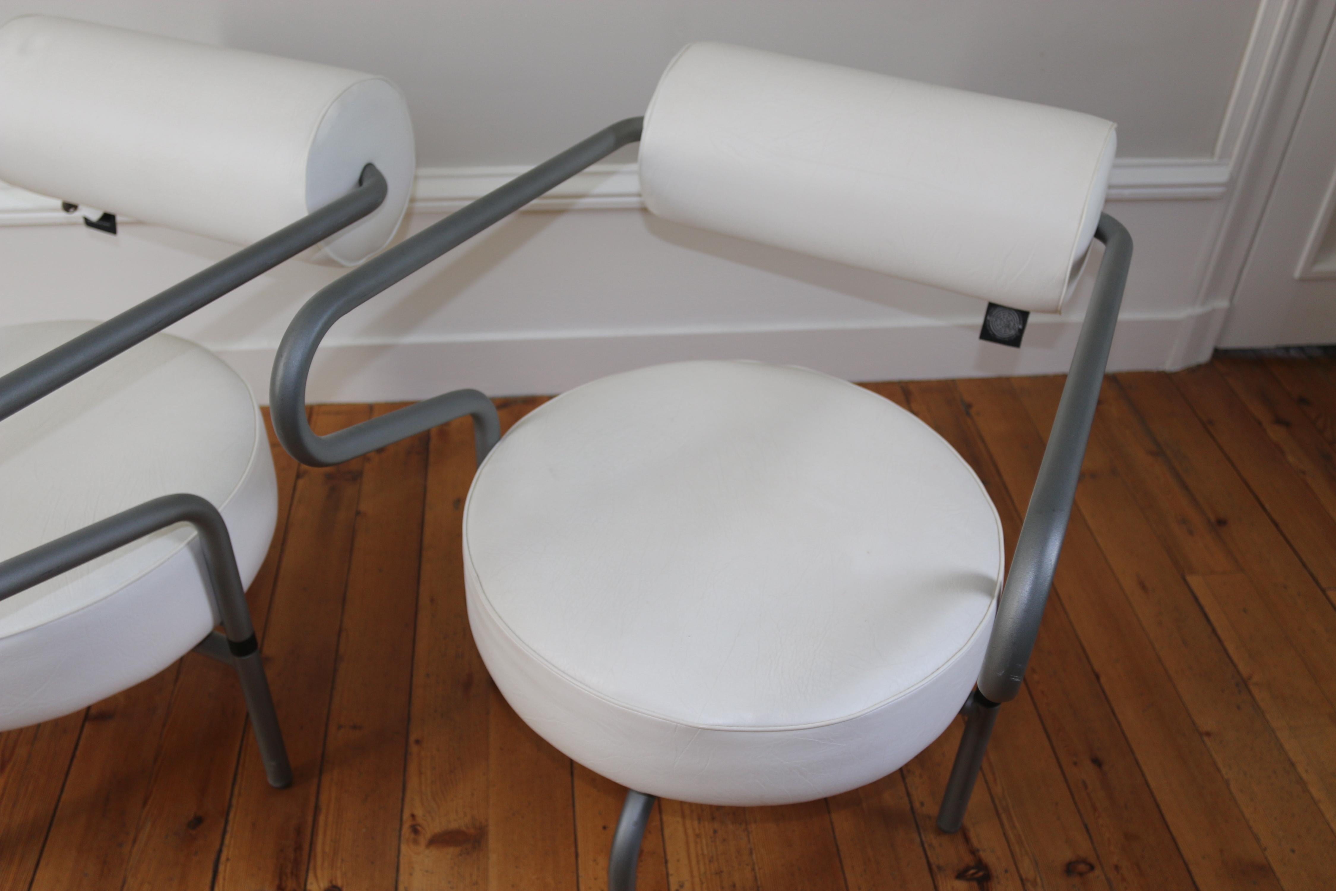 Late 20th Century Paire de fauteuils bas design vintage Natural Choice For Sale