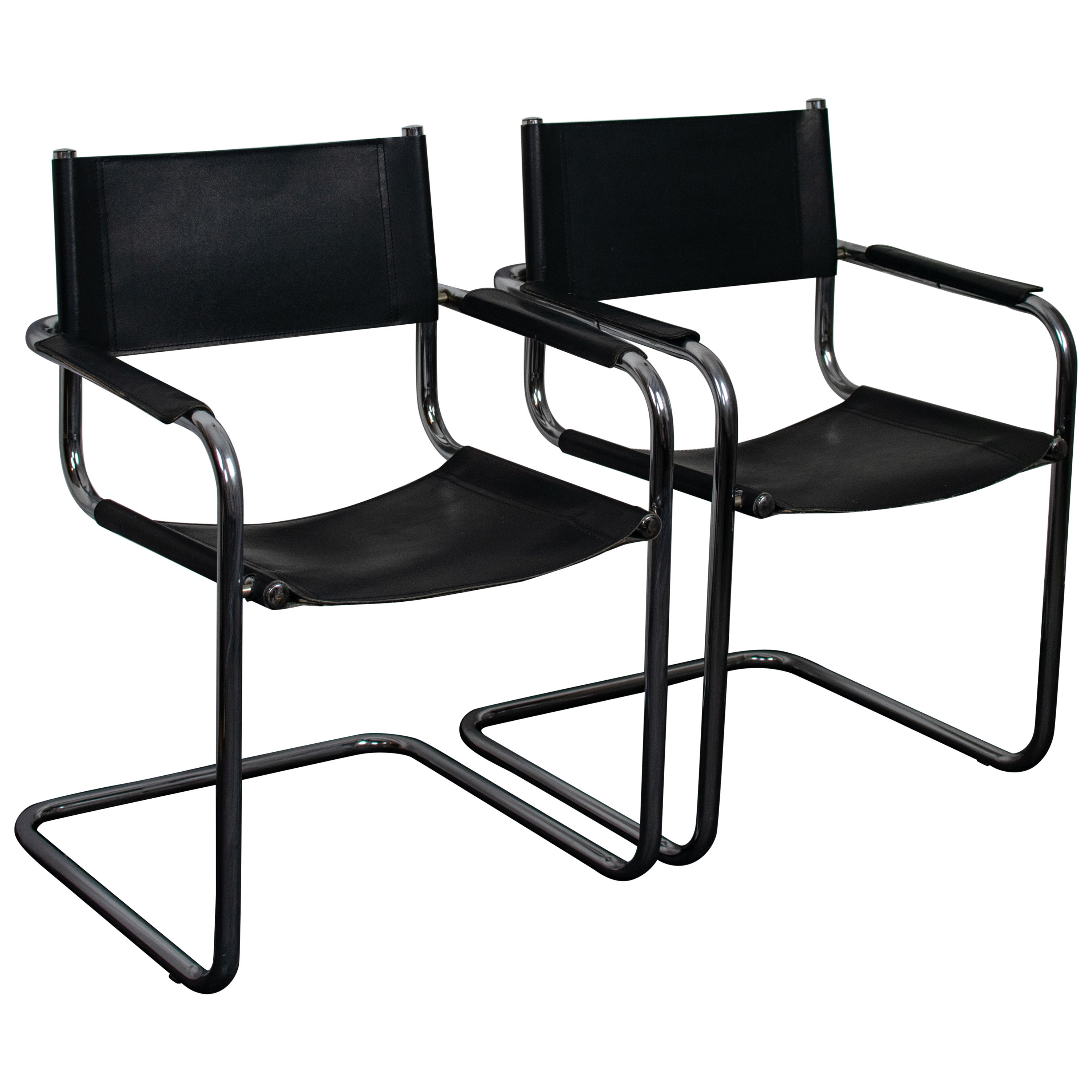Paire De Fauteuils Bauhaus Cantilever Par Marcel Breuer, 1970
