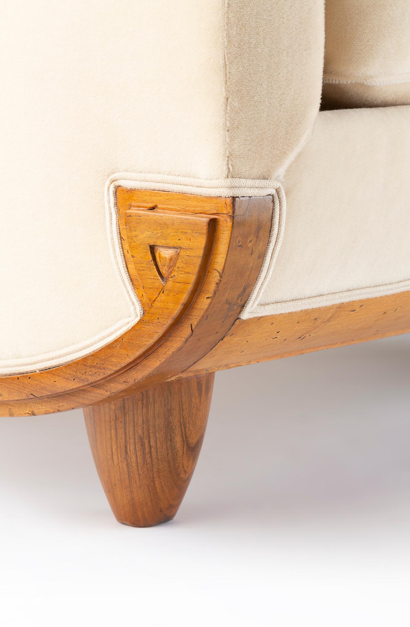 Paire de fauteuils di Alfred Levy In condizioni buone in vendita a LAMBLORE, FR