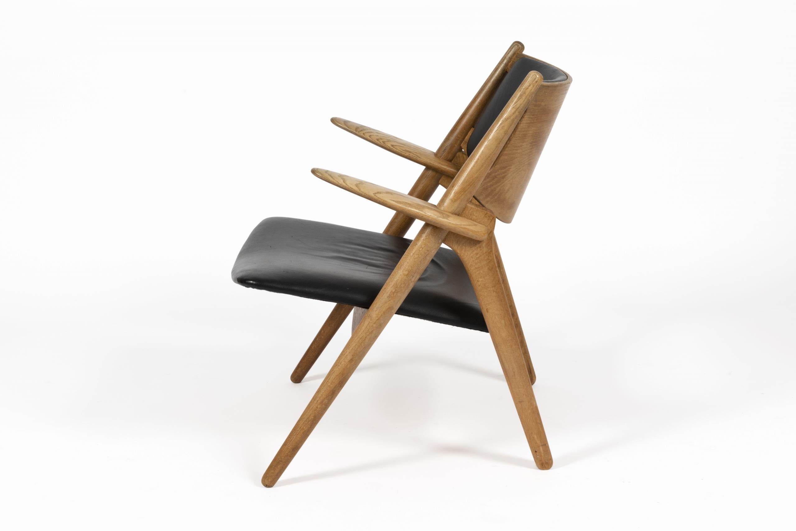 Paire de fauteuils “Ch28” Par Hans J. Wegner Pour Carl Hansen & Søn In Good Condition For Sale In Bruxelles, BE