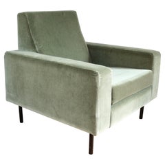 Paire de fauteuils club moderniste vintage édition Zol, 1960