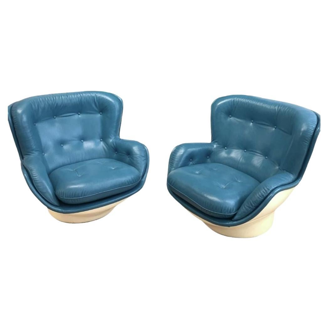 Paire de Fauteuils Karaté