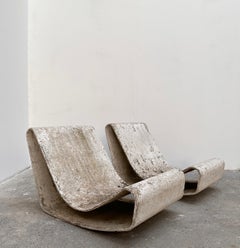 Paire de fauteuils "Loop" Willy Guhl
