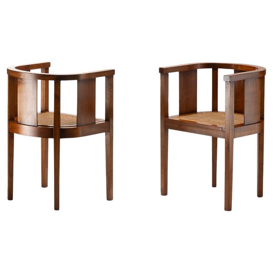Paire de fauteuils modernistes di Francis Jourdain in vendita