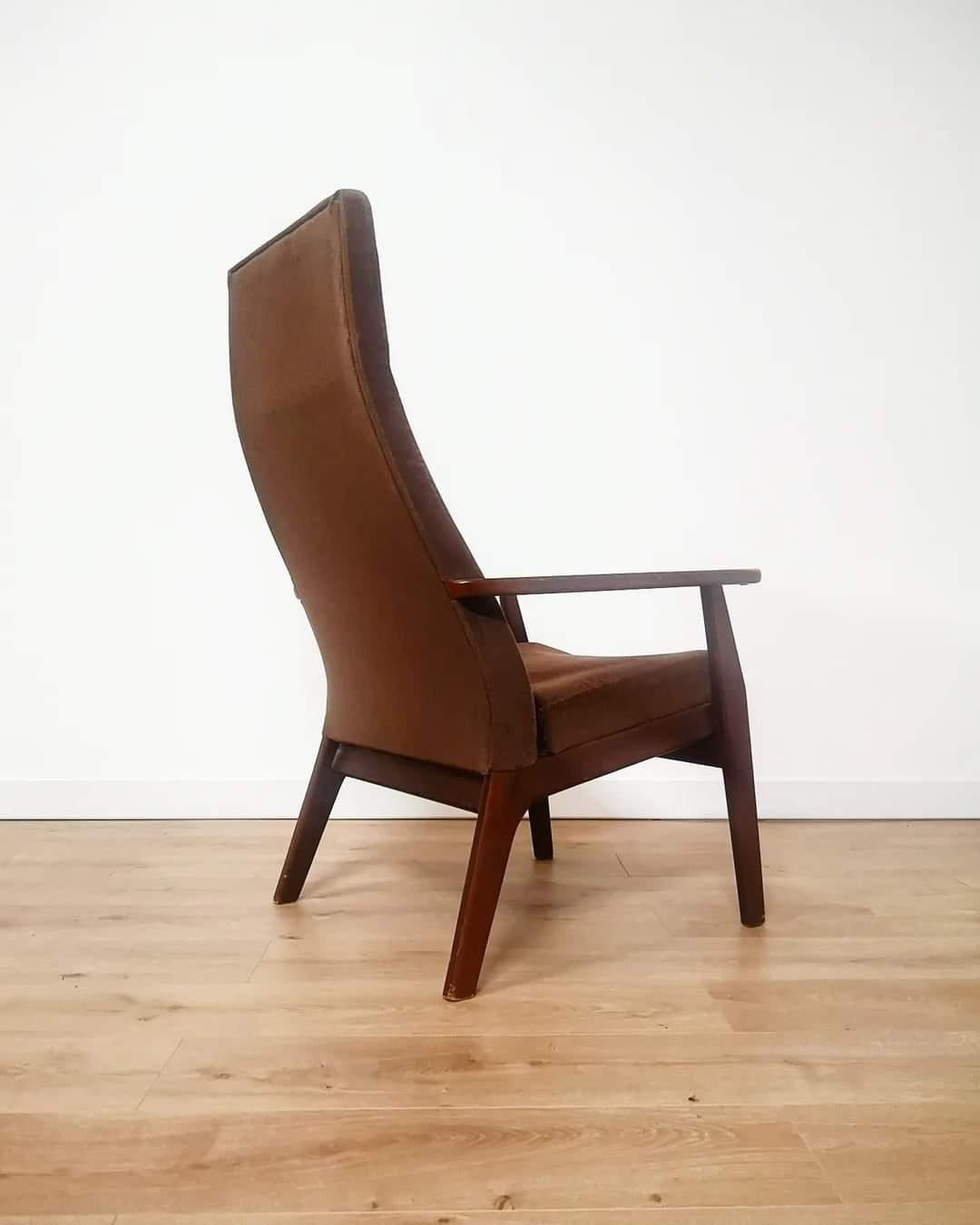Milieu du XXe siècle Paire de fauteuils scandinaves signés Parker Knoll en vente