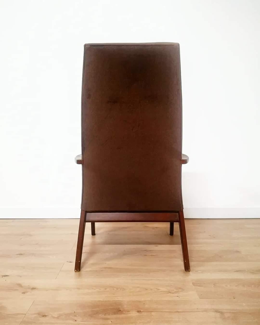 Paire de fauteuils scandinaves signés Parker Knoll For Sale 1