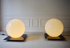 Paire de lampes Micol de Sergio Mazza & Giuliana Gramigna pour Quatrifolio