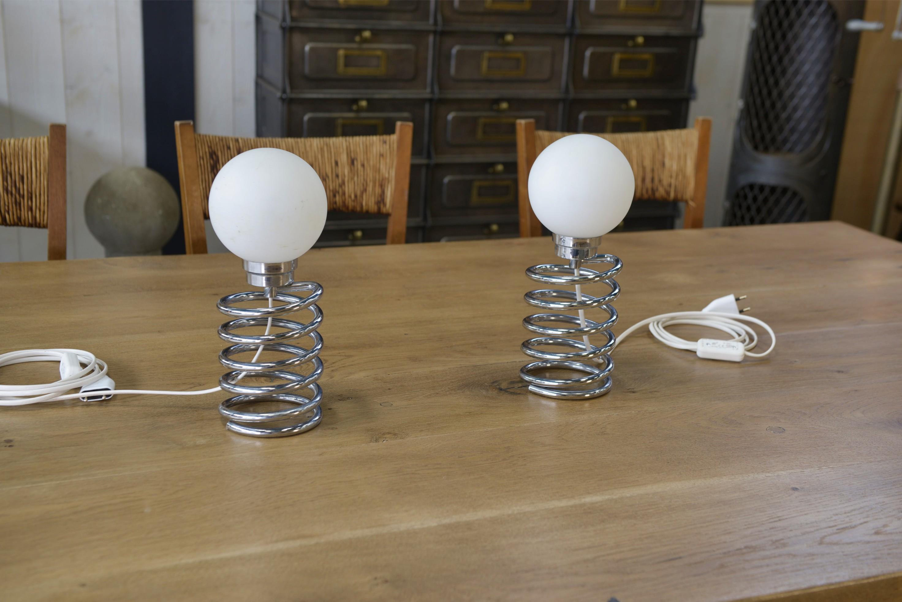 XX secolo Coppia di lampade di design modello Spring di Ingo Maurer XXème in vendita
