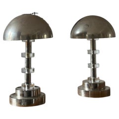 Paire de lampes moderniste vers 1940