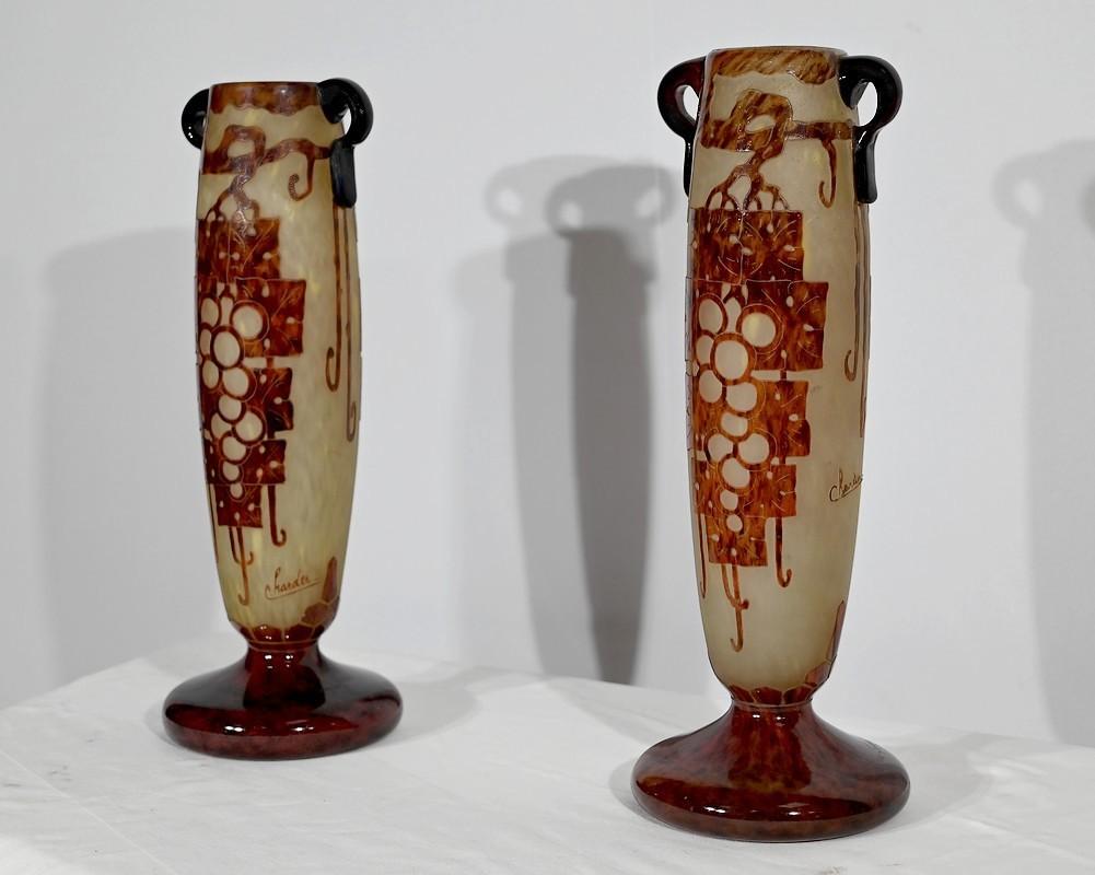 Art Déco Coppia di vasi 