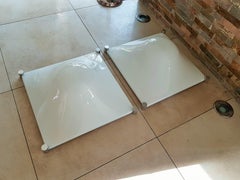 Paar Wandleuchter aus der Jahrhundertmitte Bolla 50 für Luce:: Italien:: 1960