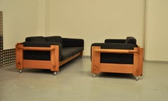 Paire of Yngve Ekstrom Soffa Model Dymling Pour Swedese