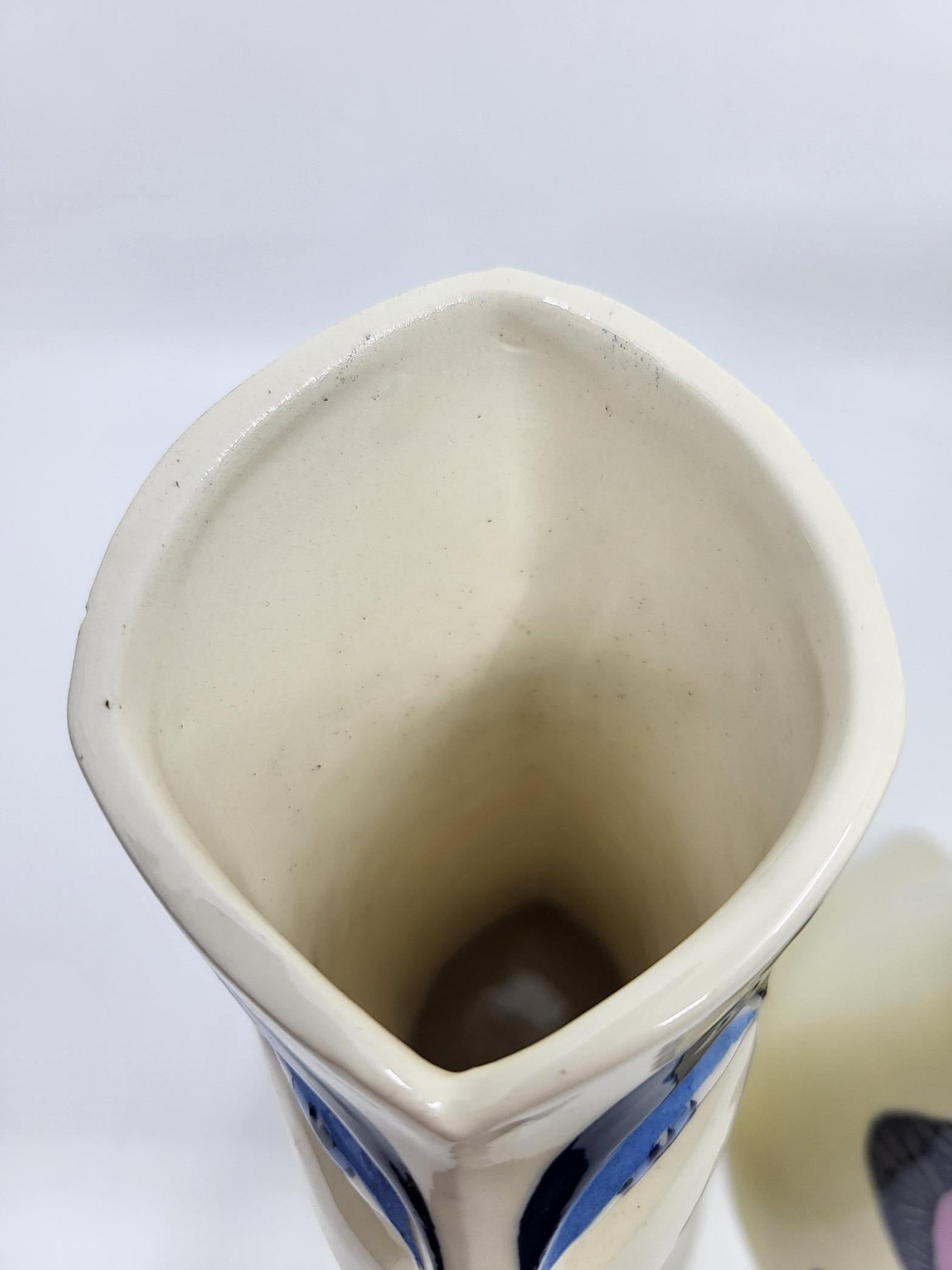Paires de Vases Anthropomorphe Gabrielle Mackiewicz en céramique Francaise in vendita 3