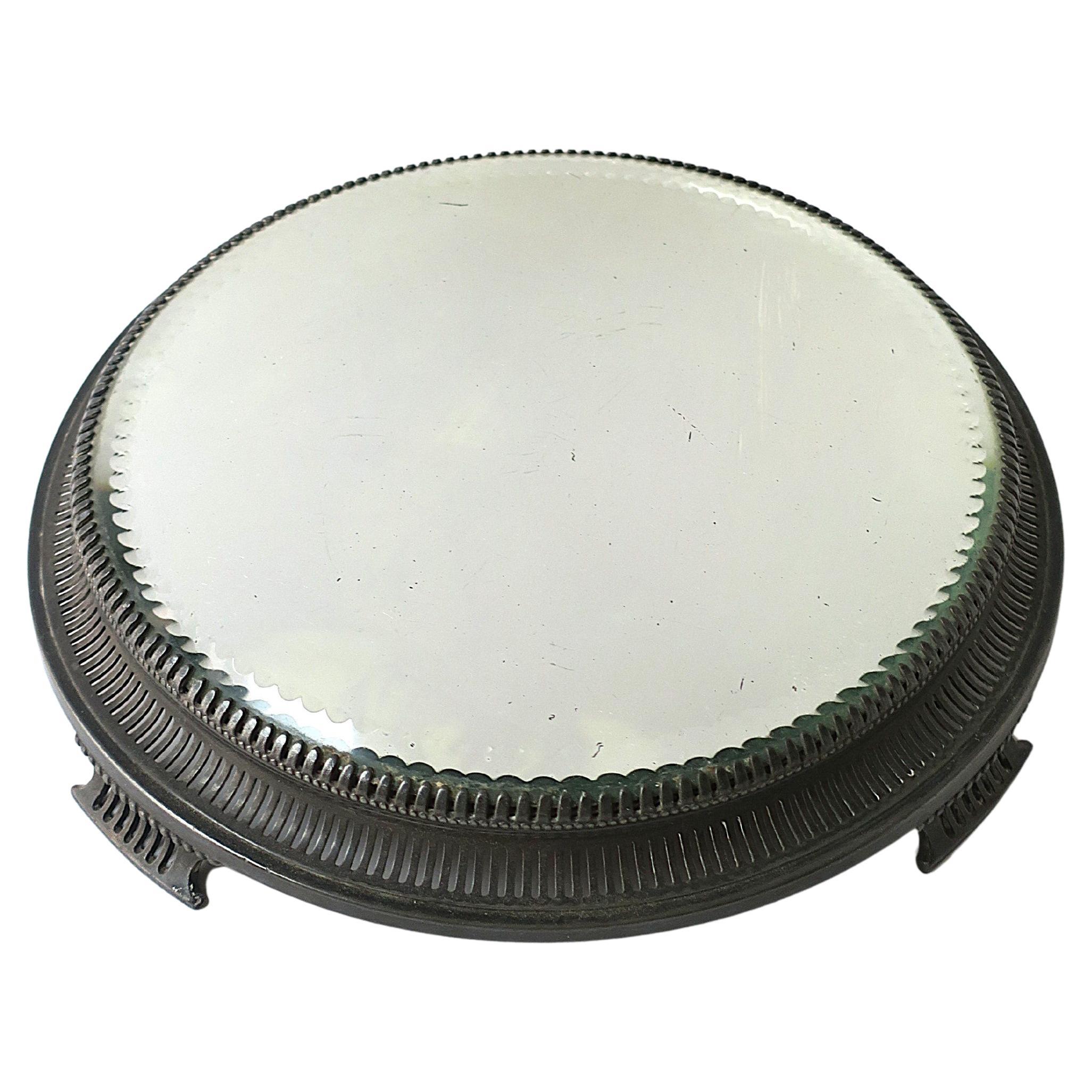 Pairpiont Vanity Mirror or Table Plateau, 1900