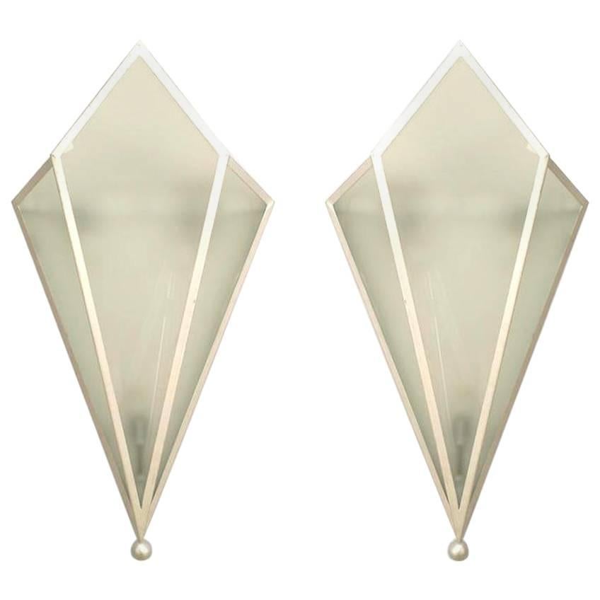 Pairs of Art Deco Style Wall Sconces