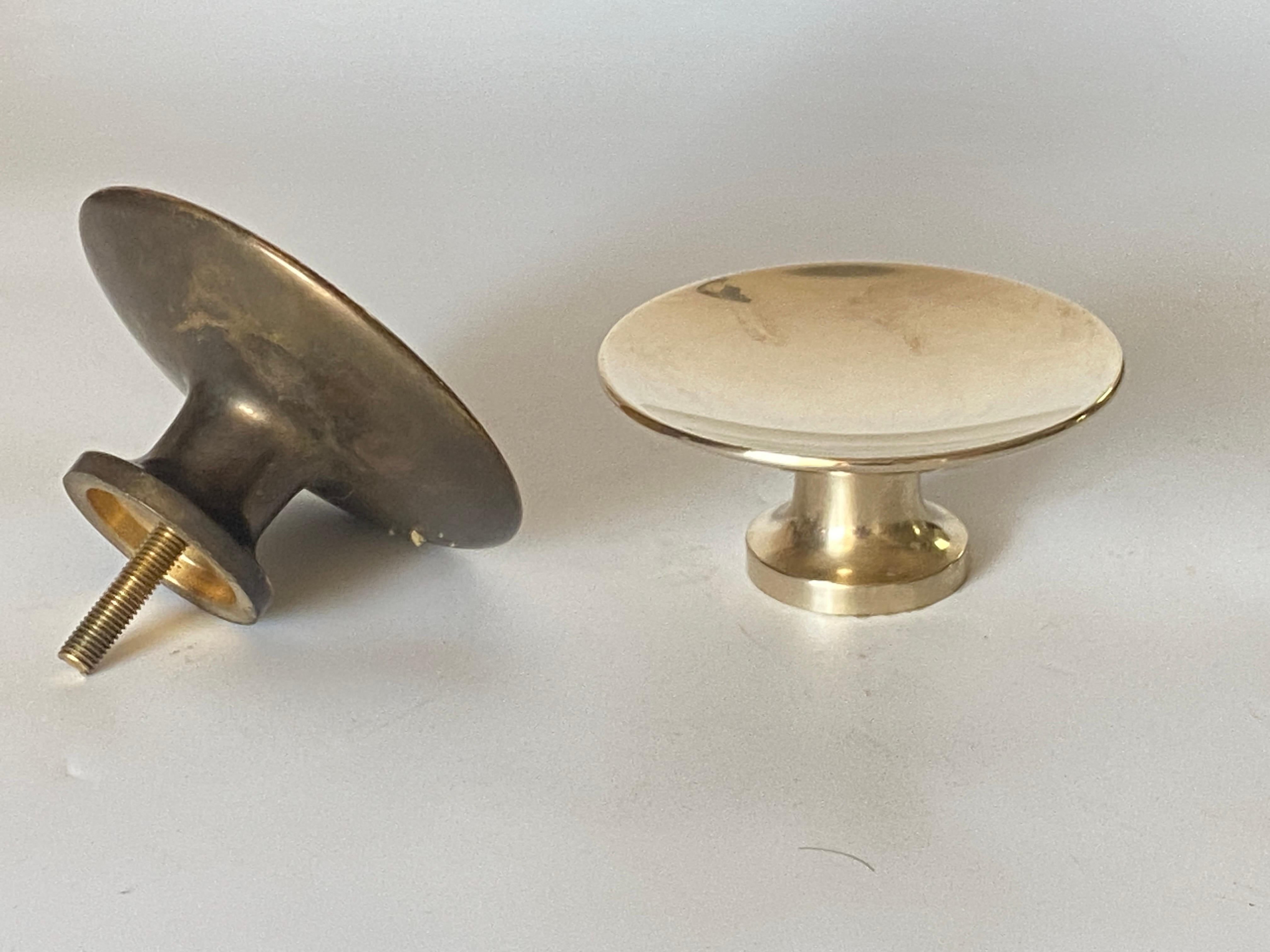 Pairs of Door Handles in the Style of Paolo De Poli, Italy, 20th Century In Good Condition For Sale In Auribeau sur Siagne, FR