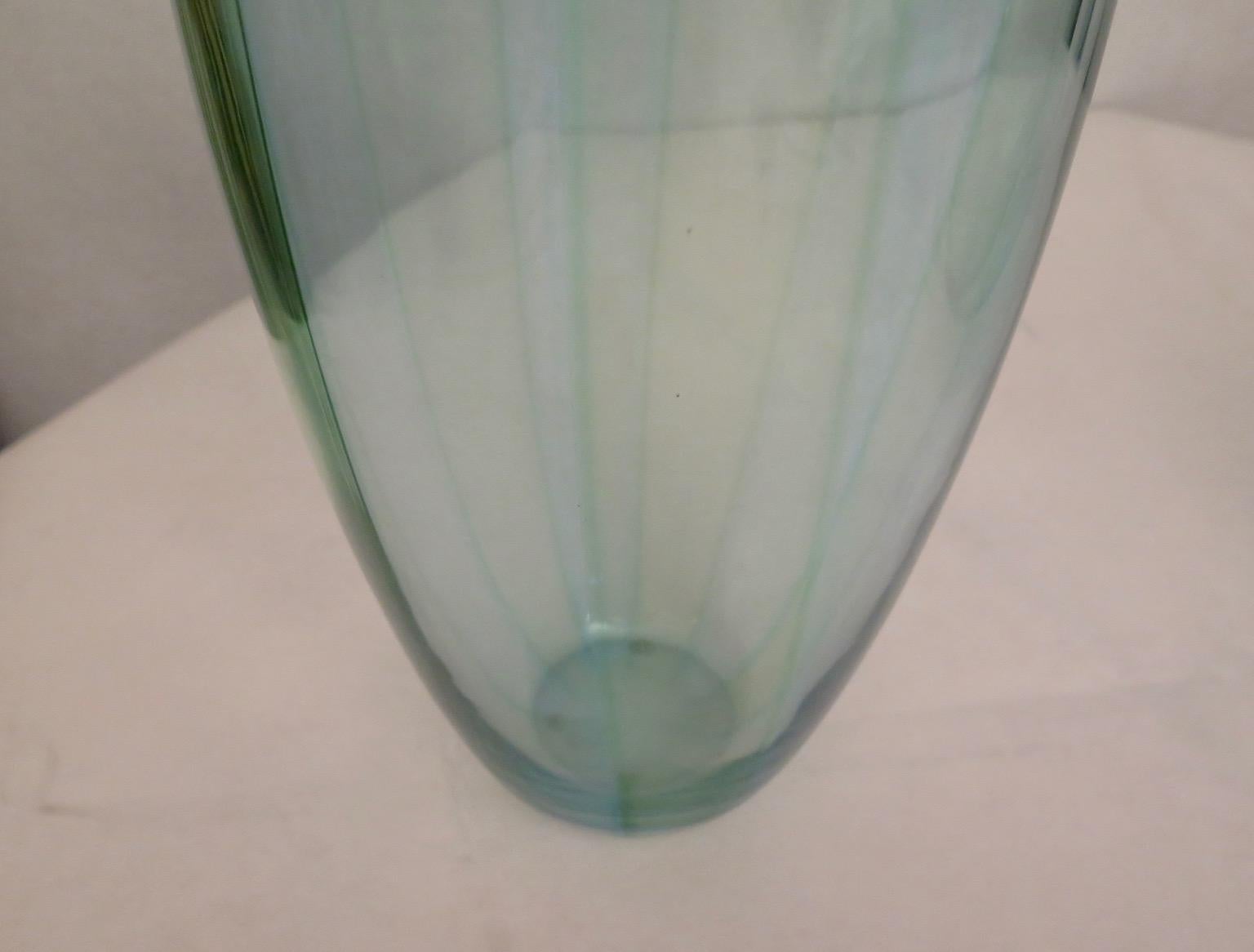 Murano Formia Art Glass Midcentury Italian Vases, 1980 6