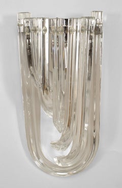 8 Italian Contemporary Glass Wall Sconces