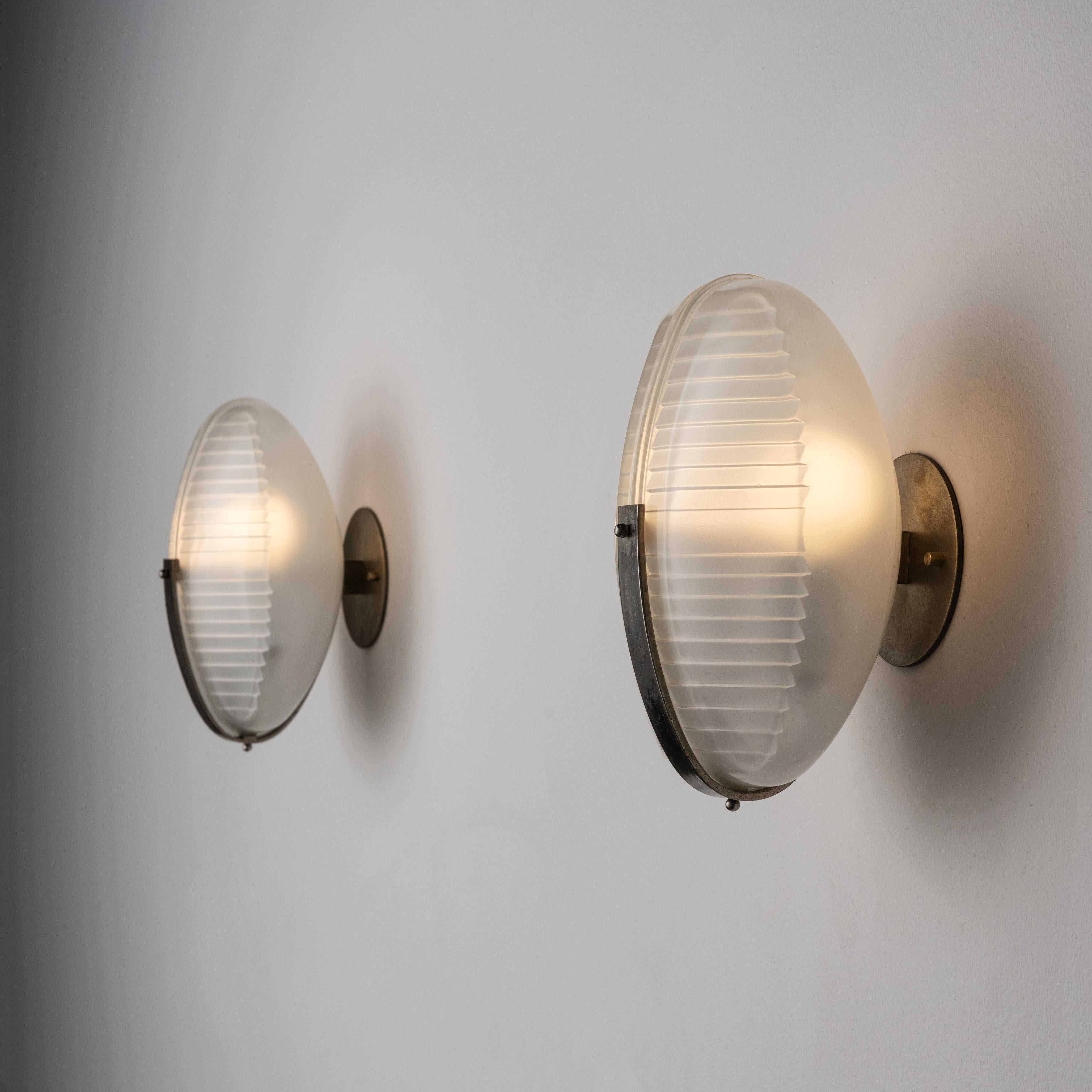 Mid-Century Modern Pairs of Lambda Sconces by Vico Magistretti for Artemide