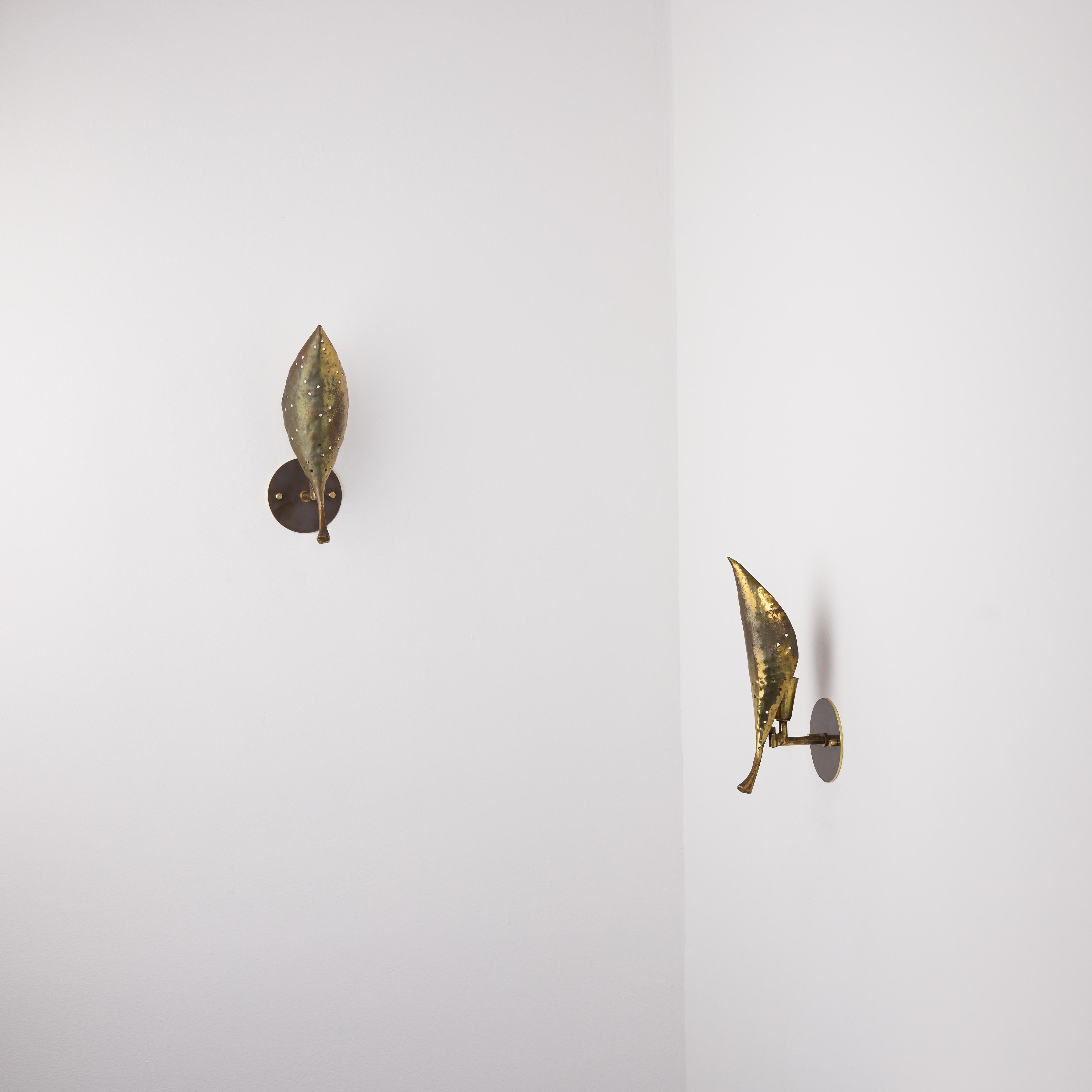 Mid-Century Modern Pairs of Sconces by Angelo Lelii for Arredoluce For Sale