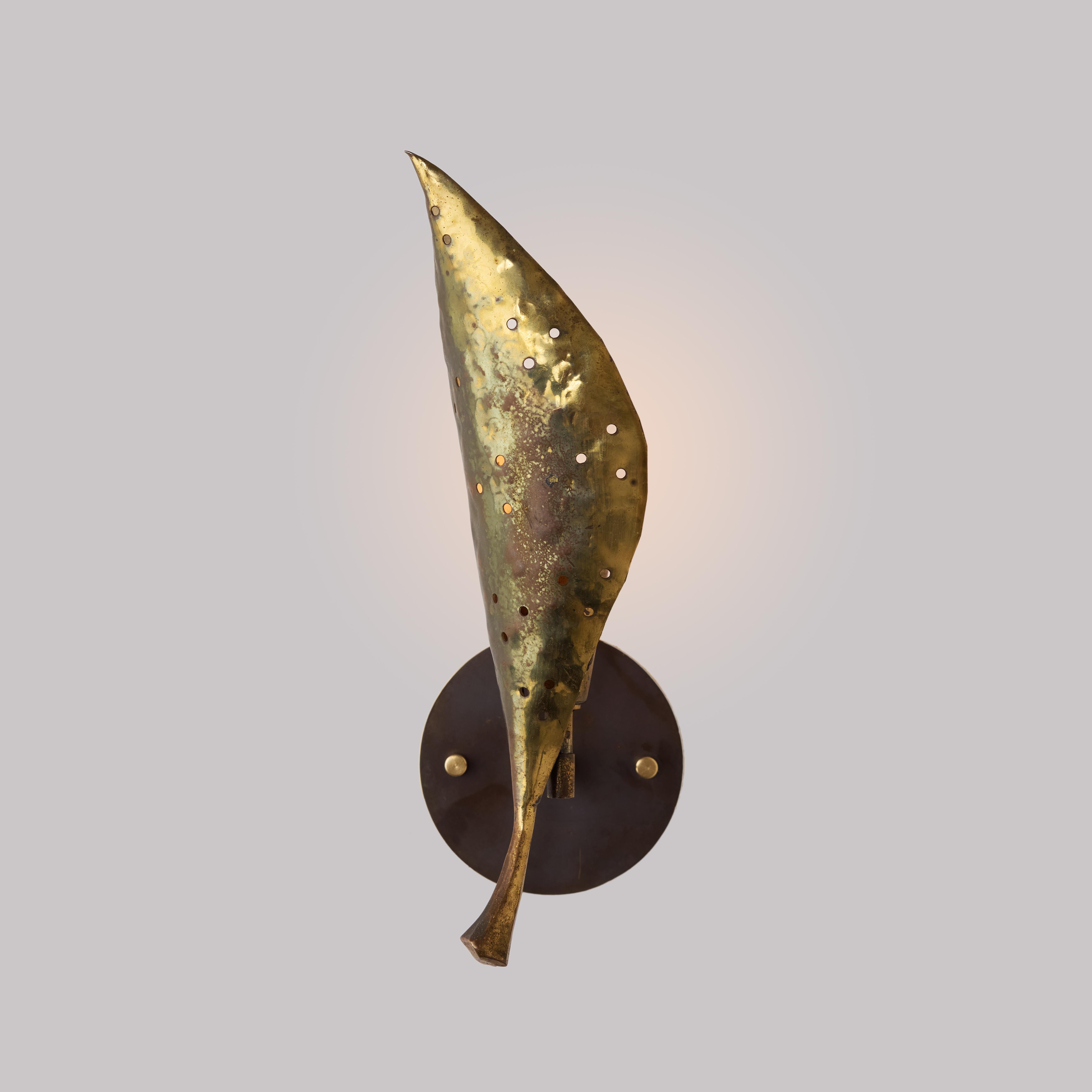 Brass Pairs of Sconces by Angelo Lelii for Arredoluce For Sale
