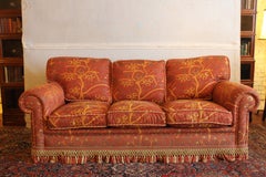 Paar Sofa-Paare mit Blumendekor