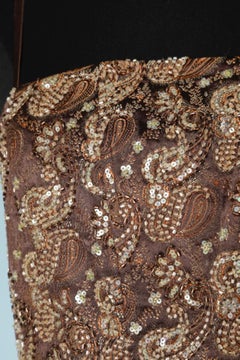 Bustier con ricami in broccato Paisley Luisa Spagnoli