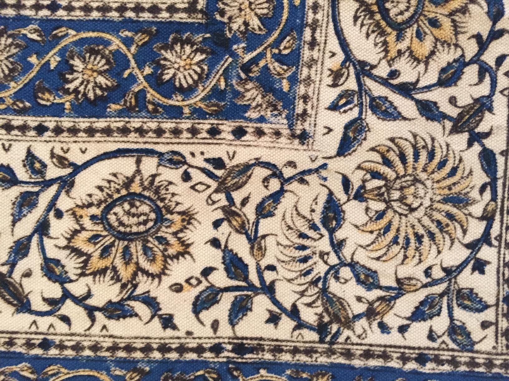 Paisley Kalamkari Textile from India For Sale 4