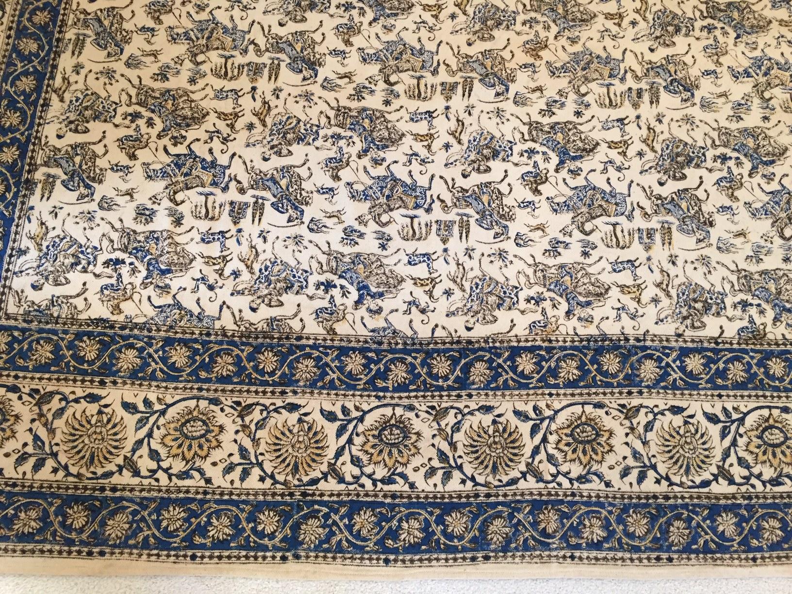 Paisley Kalamkari Textile from India 7