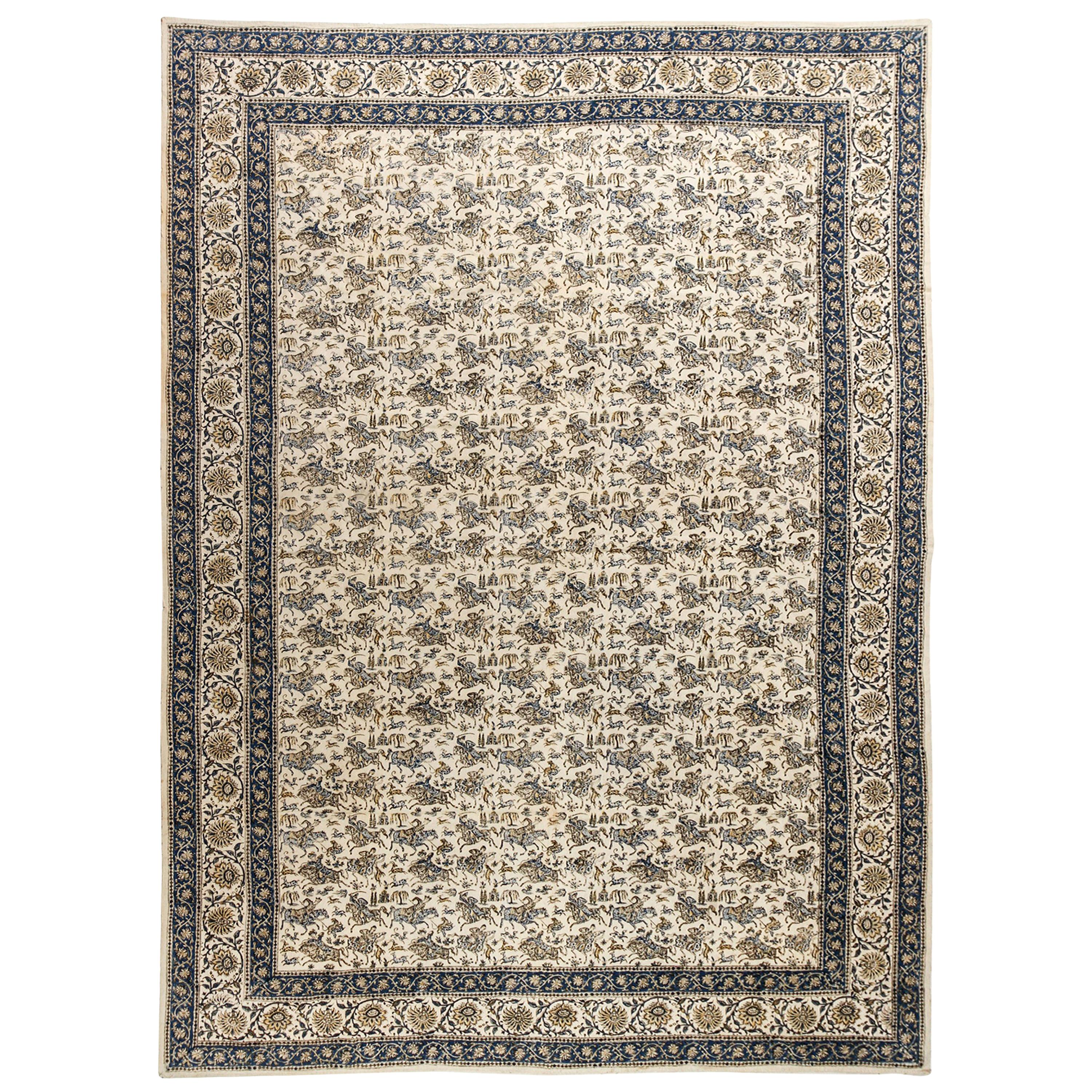 Tessuto Paisley Kalamkari dall'India
