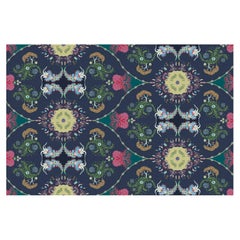 Paisley Paramecium Wallpaper in Plum