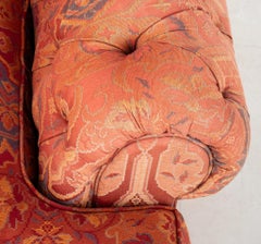 Divano Chesterfield imbottito con bottoni Paisley