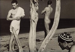 George Tooker, Jared French, Monroe Wheeler, photographie d'origine, PaJaMa, 1947