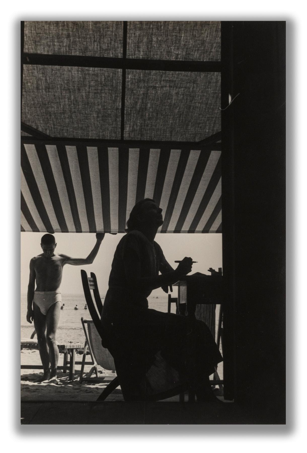 PaJaMa Nude Photograph - Paul Cadmus and Margaret French, Lido, Venice