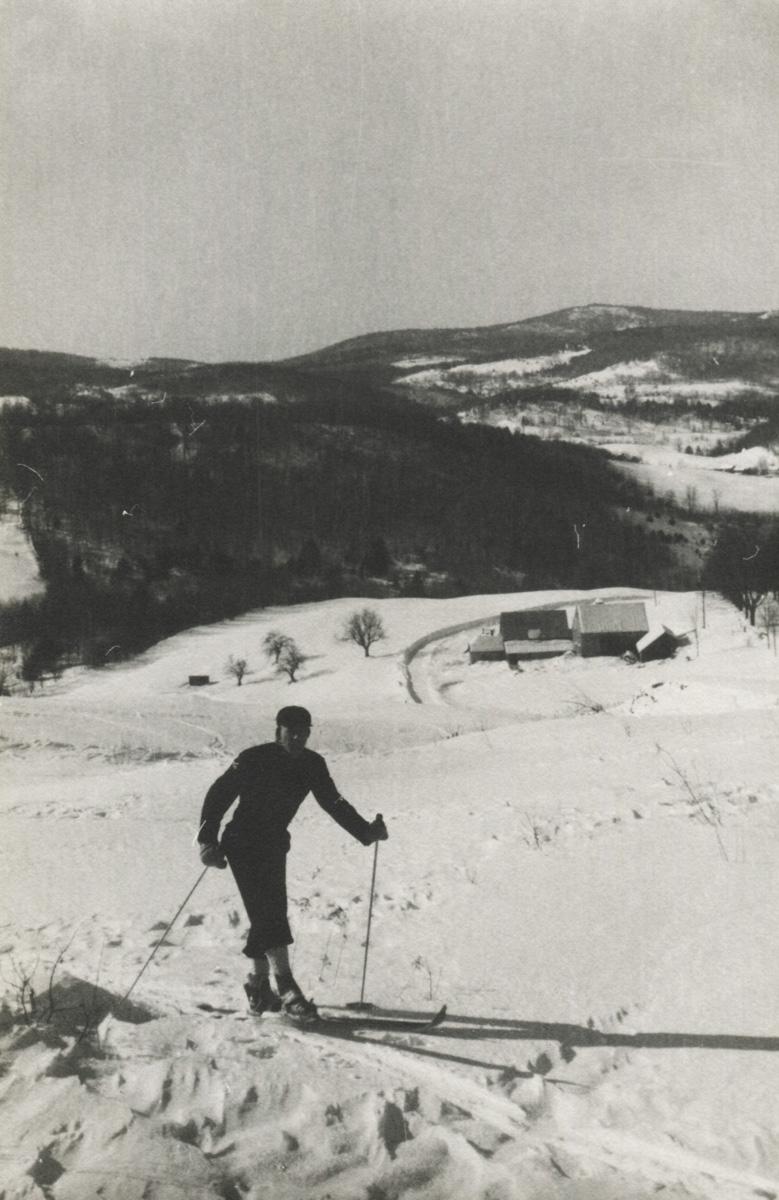 Skier (Paul Cadmus) - Photograph by PaJaMa