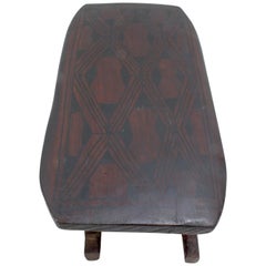 Vintage Pajé Xingu Stool Waujá