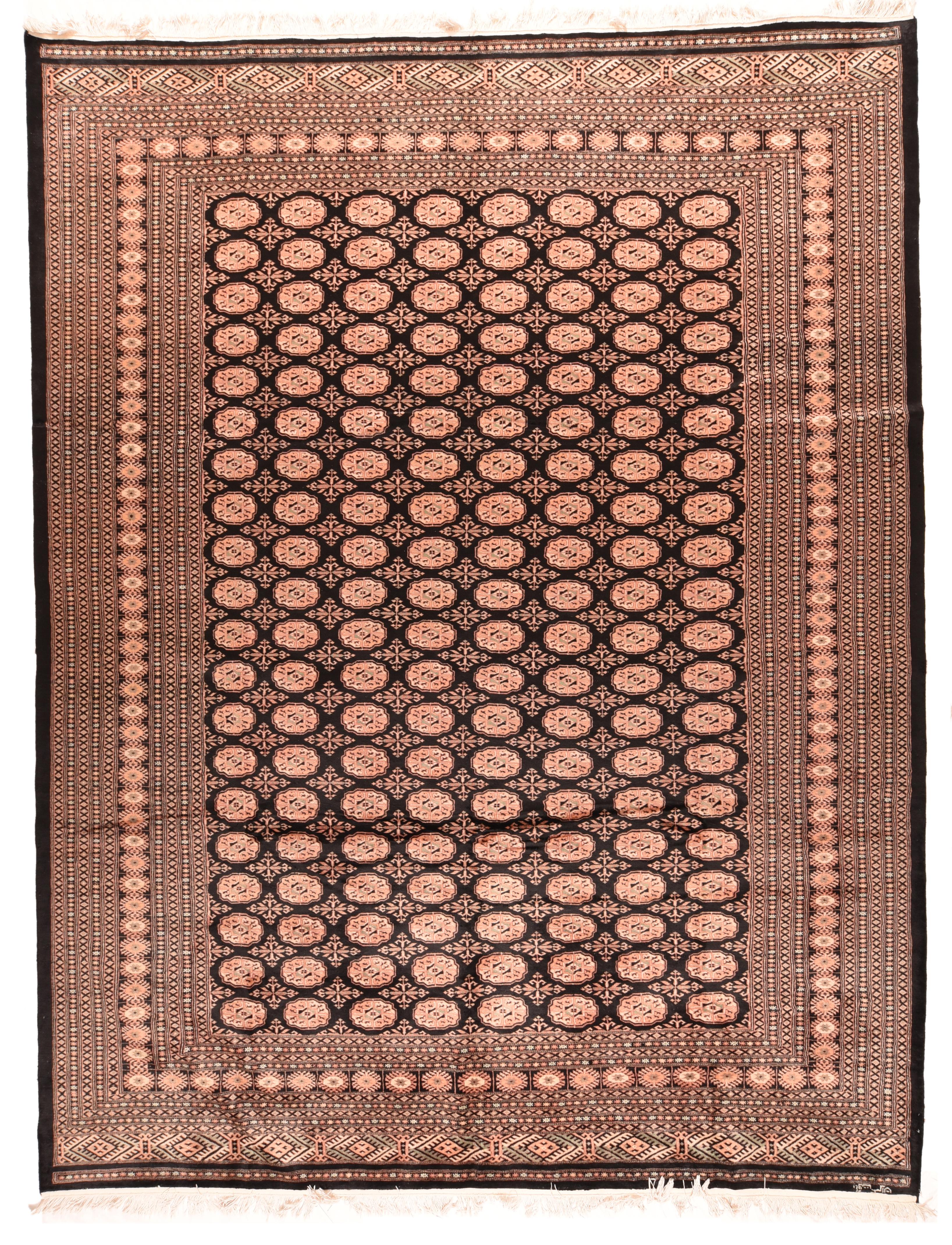 PAK Bokhara-Teppich 9'4 x 12'1 im Zustand „Neu“ im Angebot in New York, NY