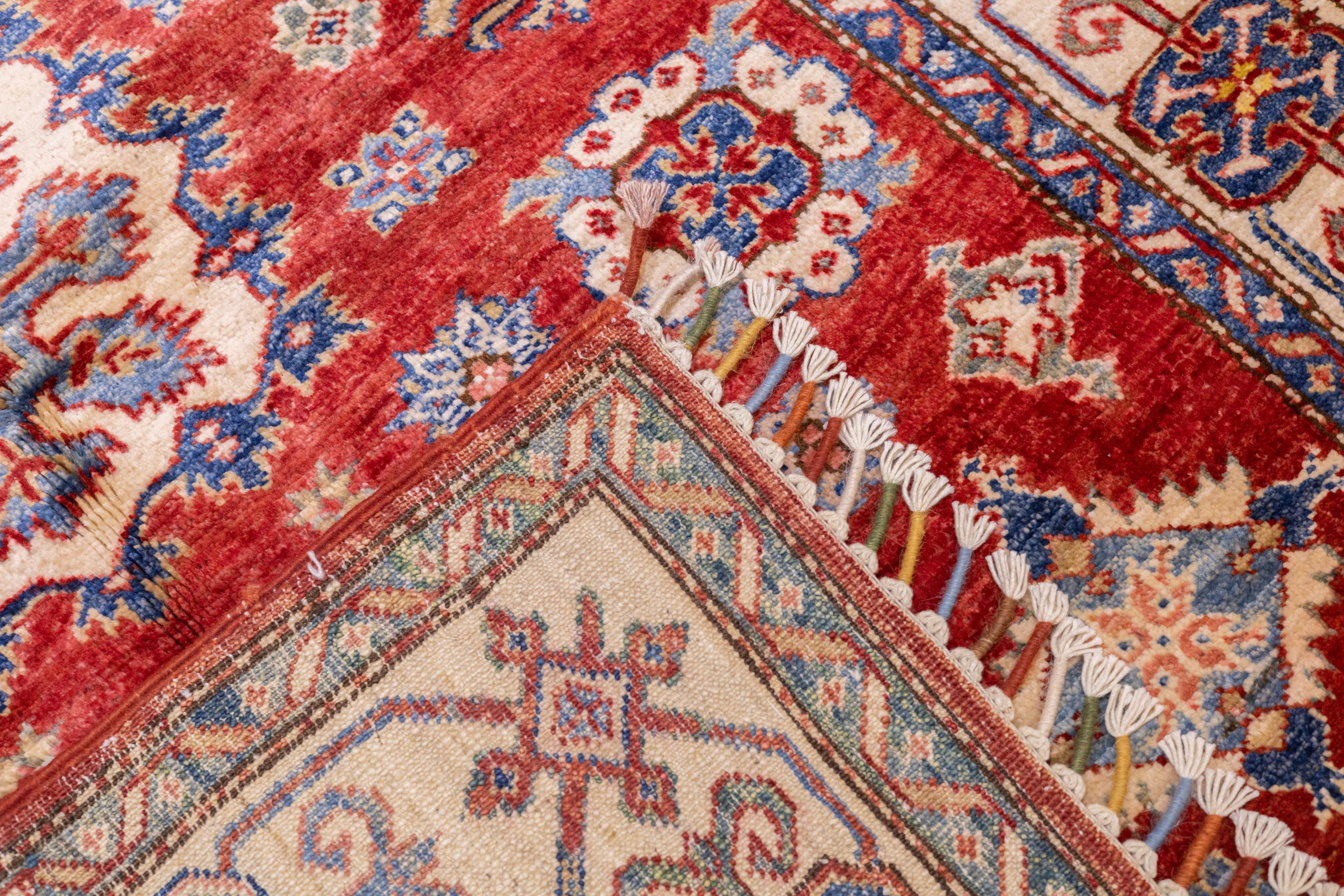 PAK Kazak Rug 3'10'' x 5'11'' For Sale 4