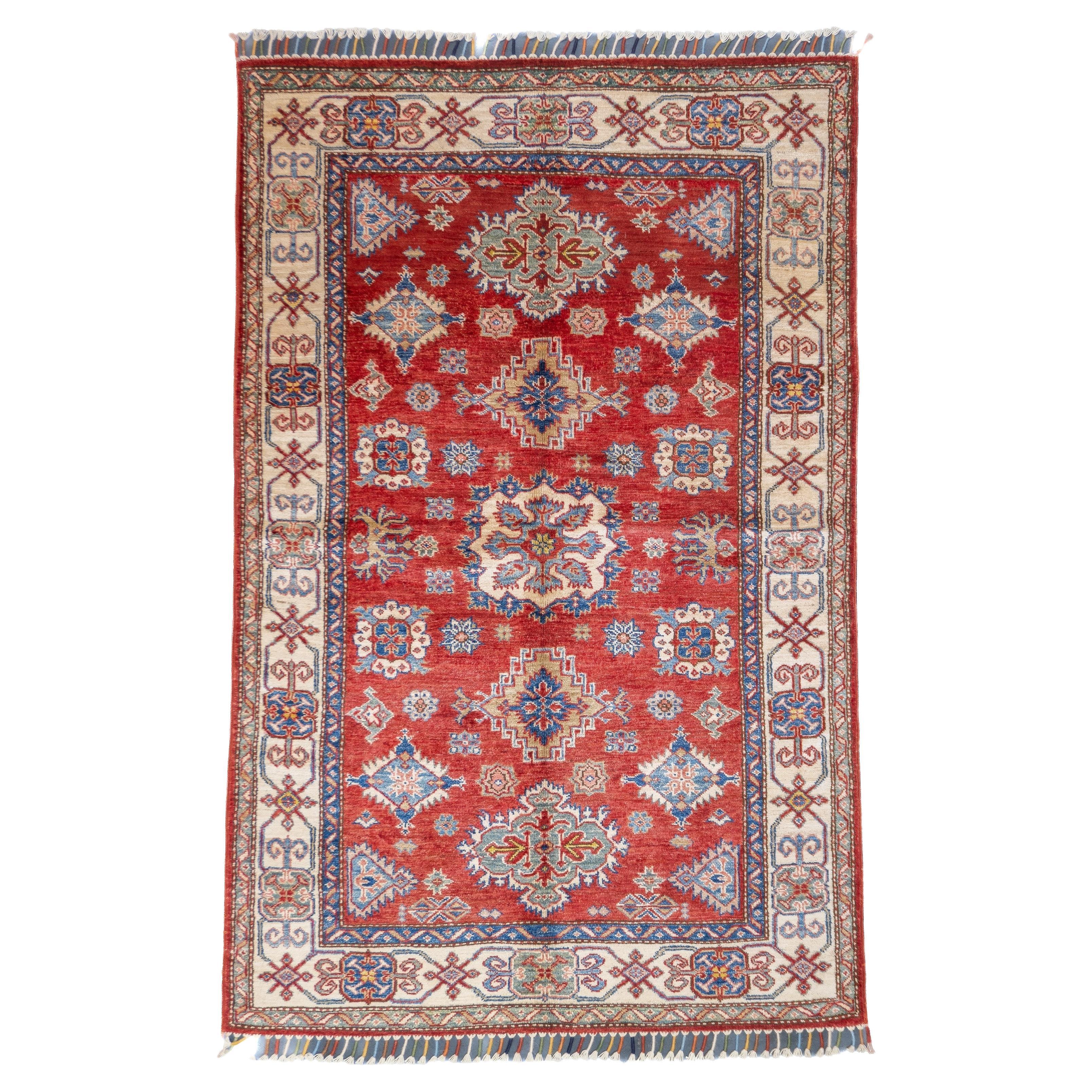 PAK Kazak Rug 3'10'' x 5'11'' For Sale