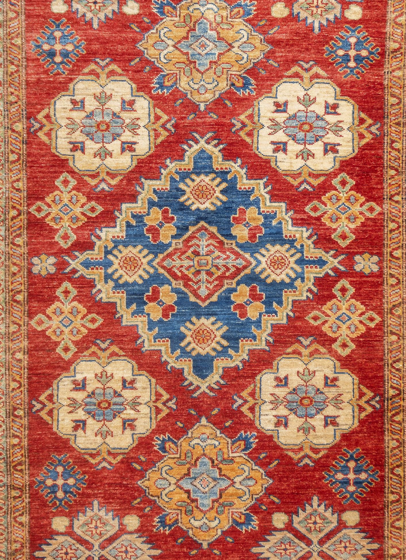Pakistani PAK Kazak Rug 4'11'' x 7'2'' For Sale
