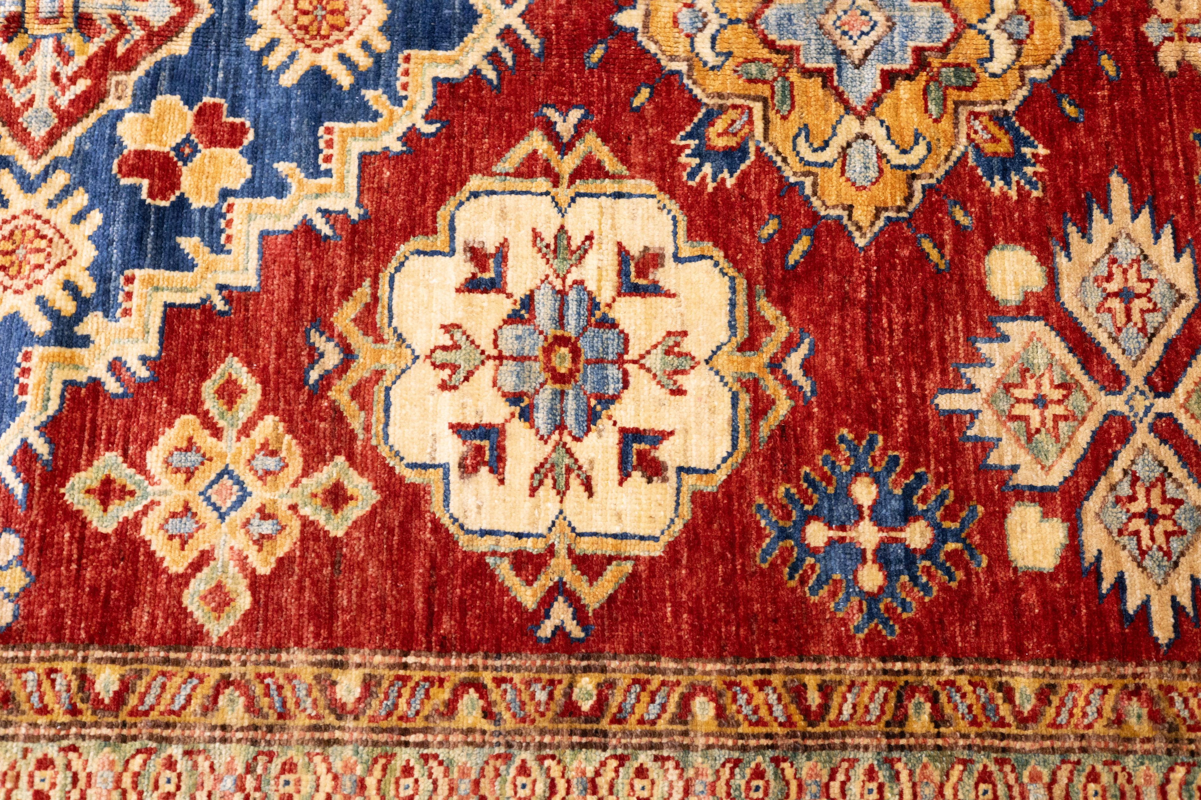 Cotton PAK Kazak Rug 4'11'' x 7'2'' For Sale