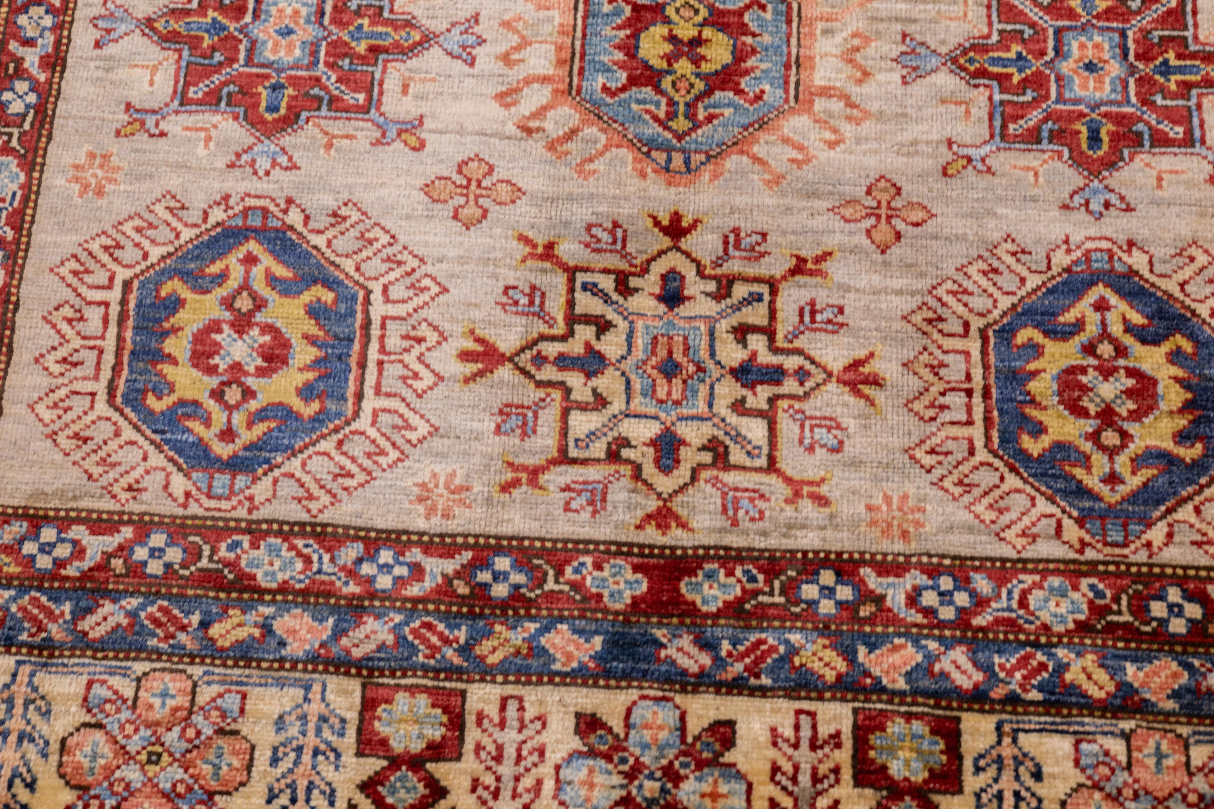 Cotton PAK Kazak Rug 4'11'' x 7'3'' For Sale