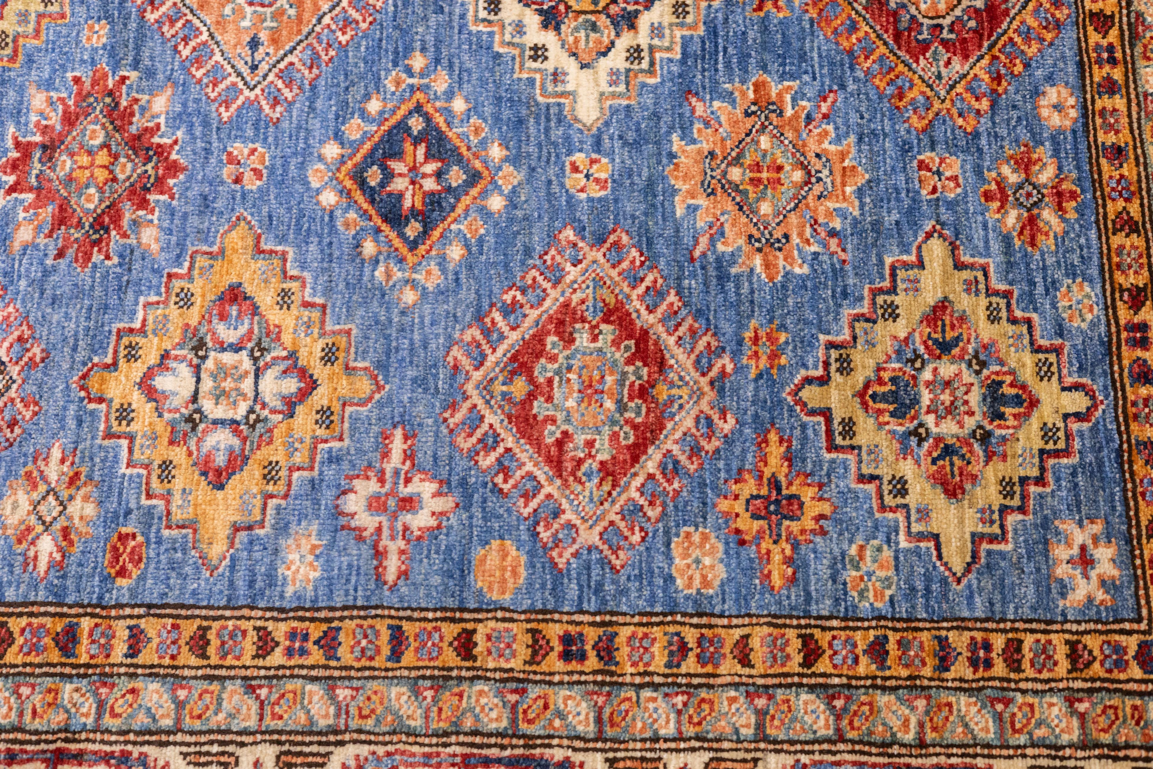 Cotton PAK Kazak Rug 5'1'' x 6'11'' For Sale