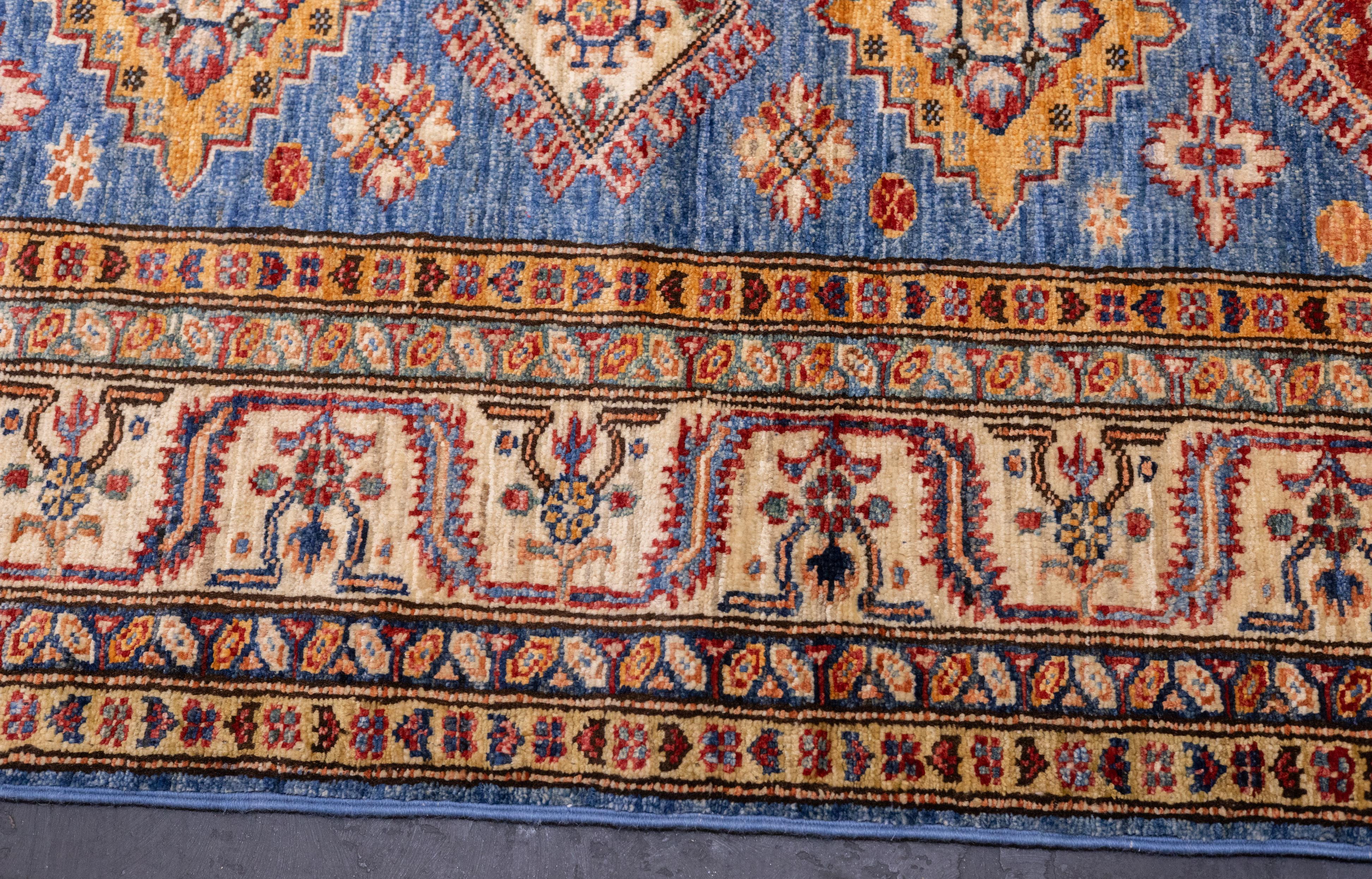 PAK Kazak Rug 5'1'' x 6'11'' For Sale 3