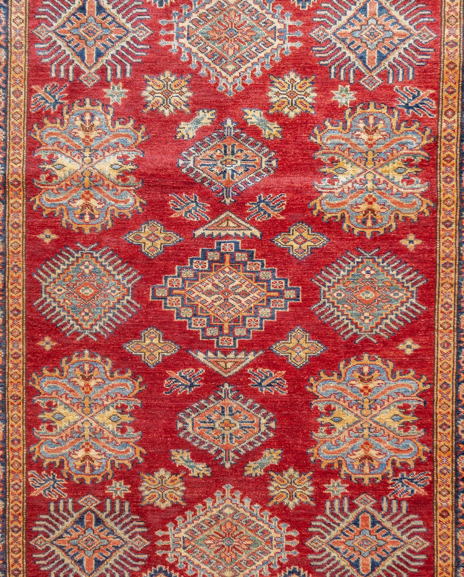 Pakistano Tappeto PAK Kazak 5'1'' x 6'5'' in vendita