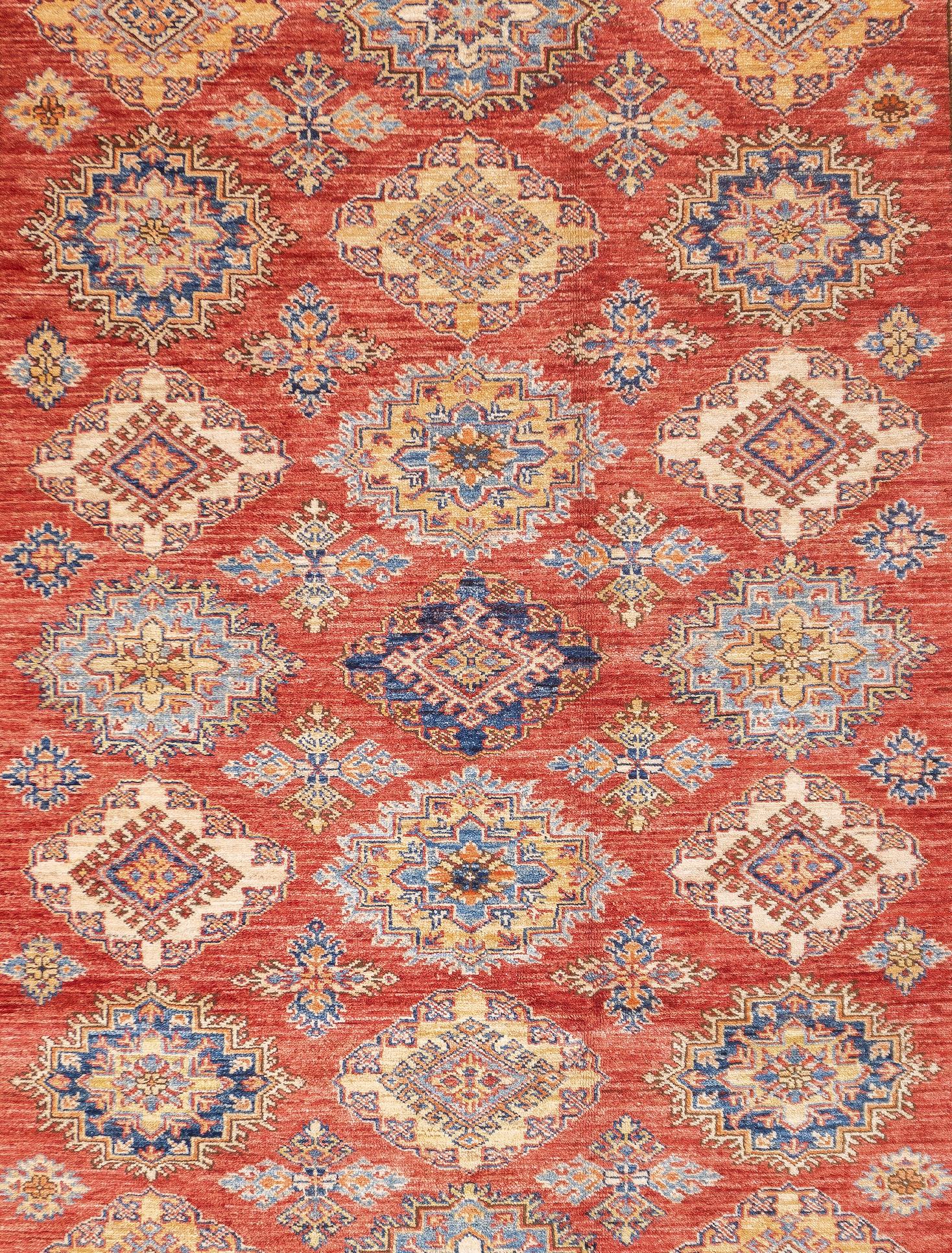 Pakistani PAK Kazak Rug 5'10'' x 7'7'' For Sale