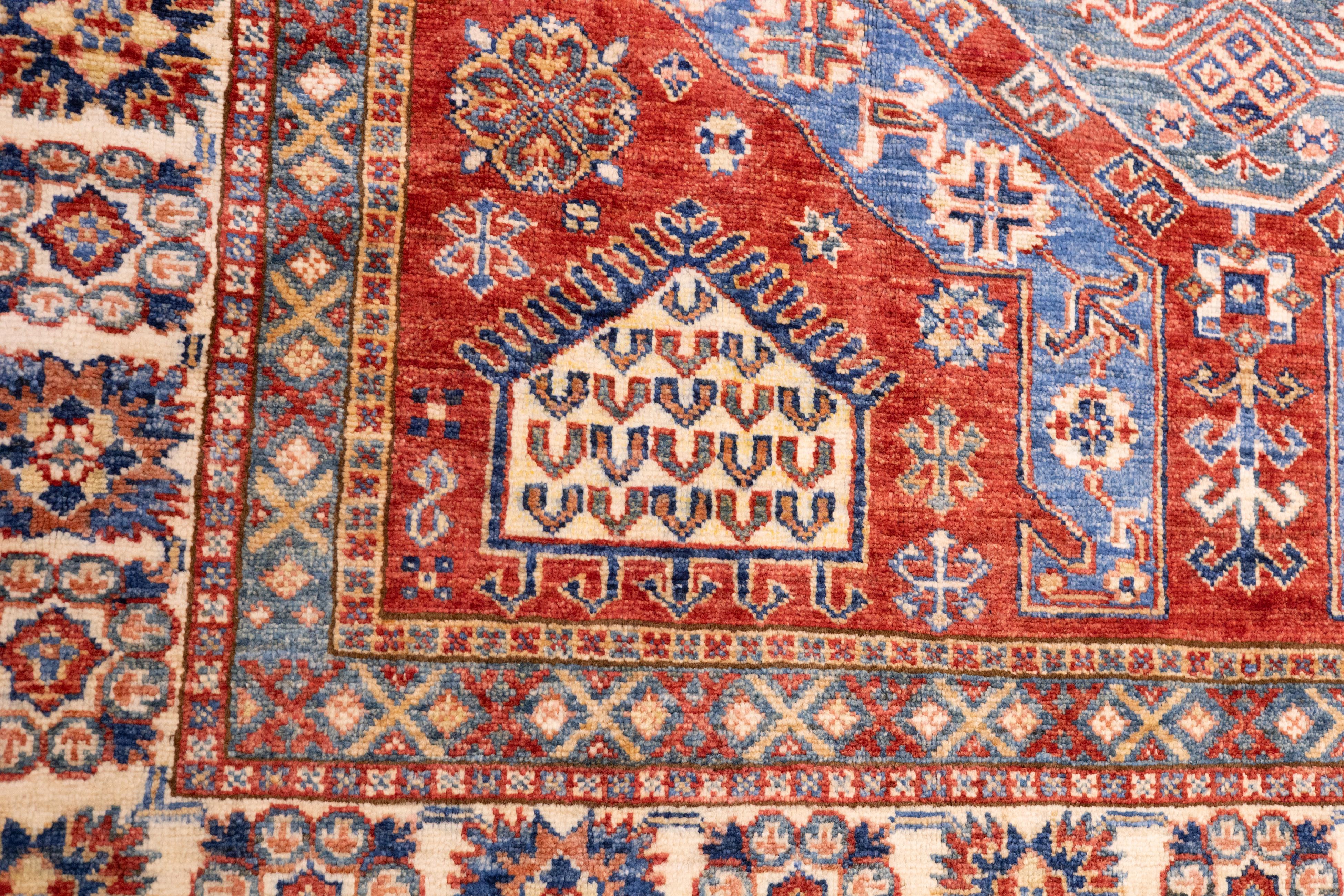 PAK Kazak-Teppich 5'11'' x 8'10'' (Wolle) im Angebot