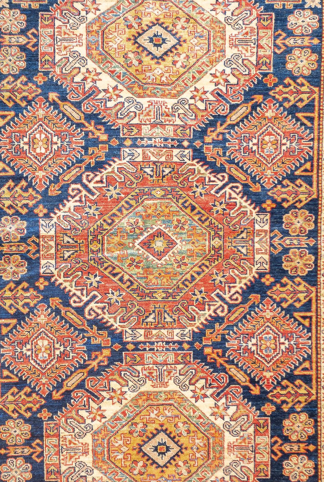Pakistani PAK Kazak Rug 5'2'' x 7'9'' For Sale