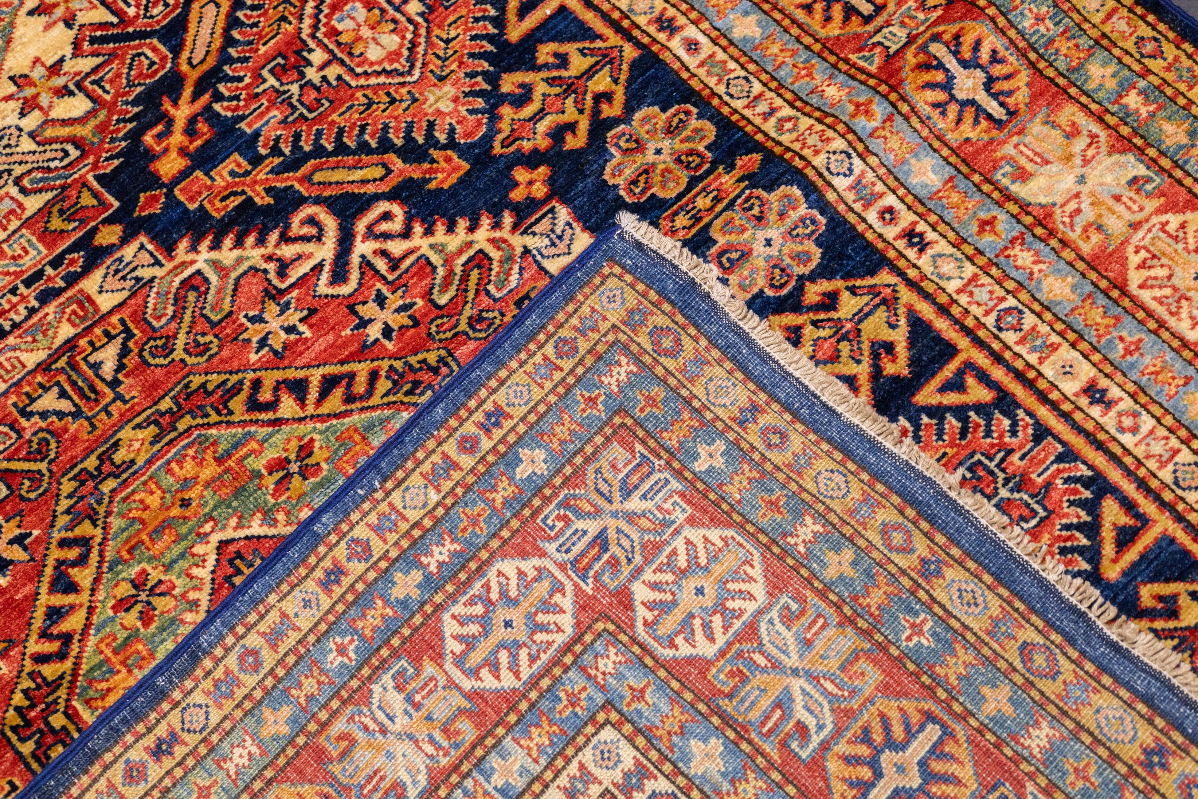 PAK Kazak Rug 5'2'' x 7'9'' For Sale 3