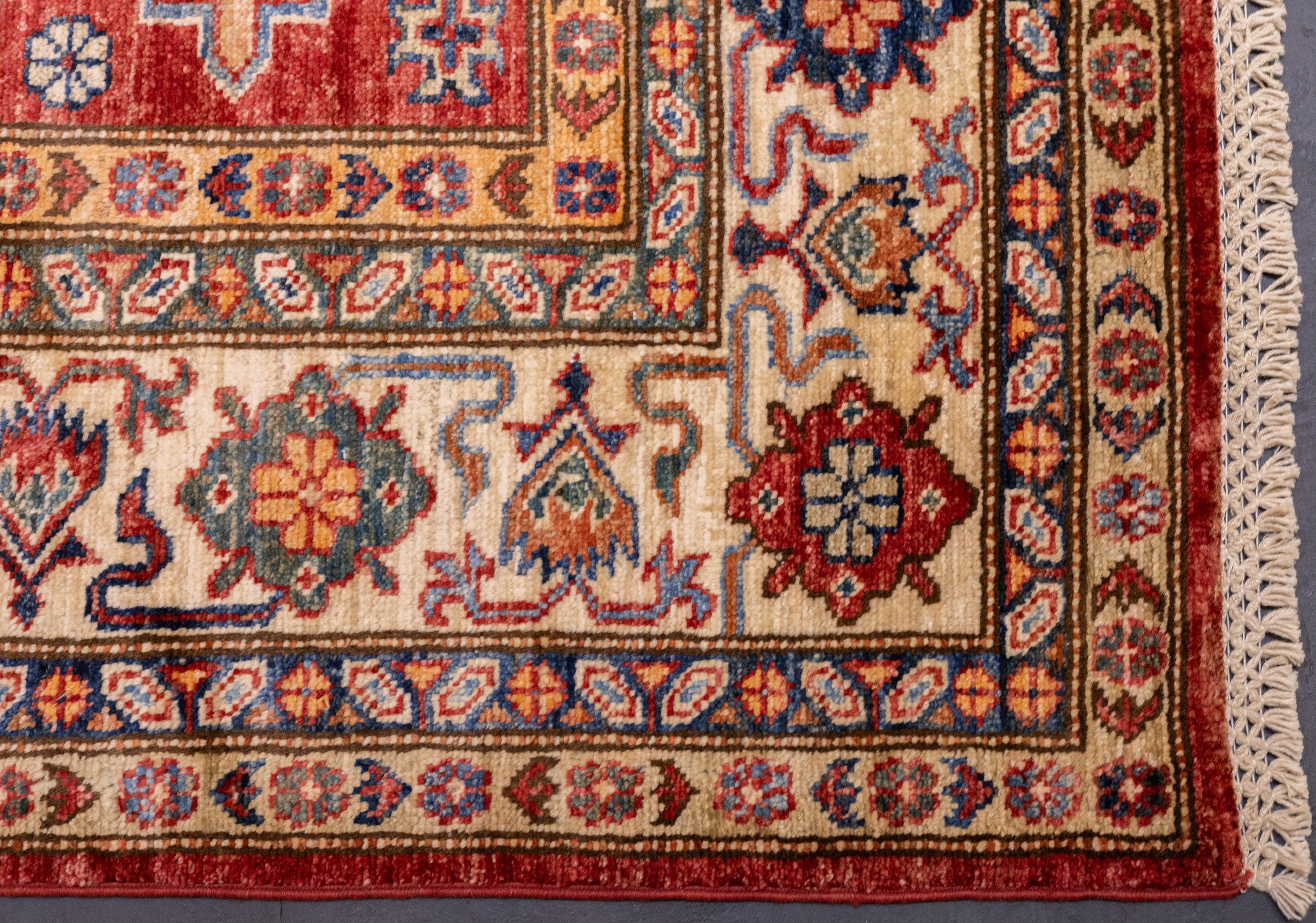 PAK Kazak-Teppich 5'7'' x 8'2'' (Wolle) im Angebot